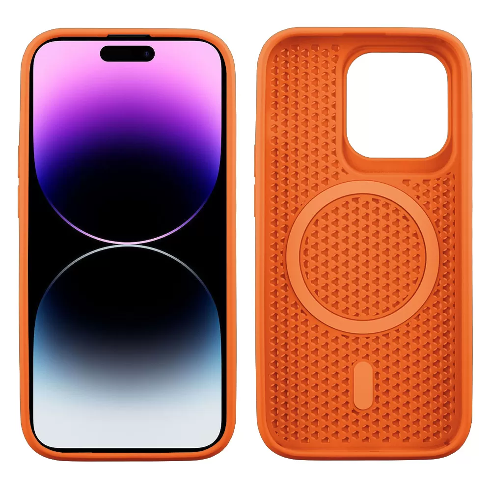 IDOL 1991 MAG AIR TPU ΘΗΚΗ IPHONE 14 PRO 6.1in MAGSAFE CAMERA GUARD ORANGE - Image 11