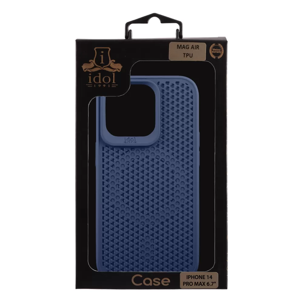 IDOL 1991 MAG AIR TPU ΘΗΚΗ IPHONE 14 PRO MAX 6.7in MAGSAFE CAMERA GUARD DARK BLUE - Image 2