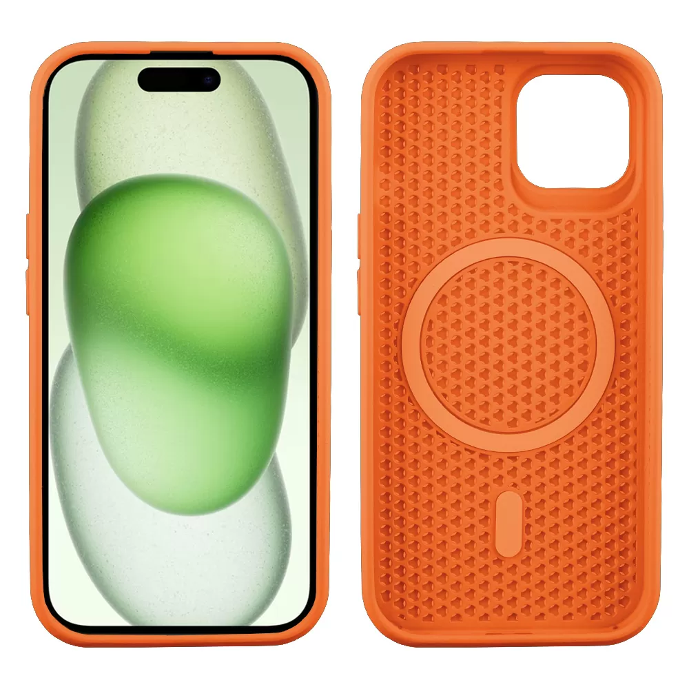 IDOL 1991 MAG AIR TPU ΘΗΚΗ IPHONE 15 6.1in MAGSAFE CAMERA GUARD ORANGE - Image 11