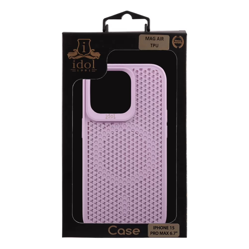 IDOL 1991 MAG AIR TPU ΘΗΚΗ IPHONE 15 PRO MAX 6.7in MAGSAFE CAMERA GUARD PINK - Image 2