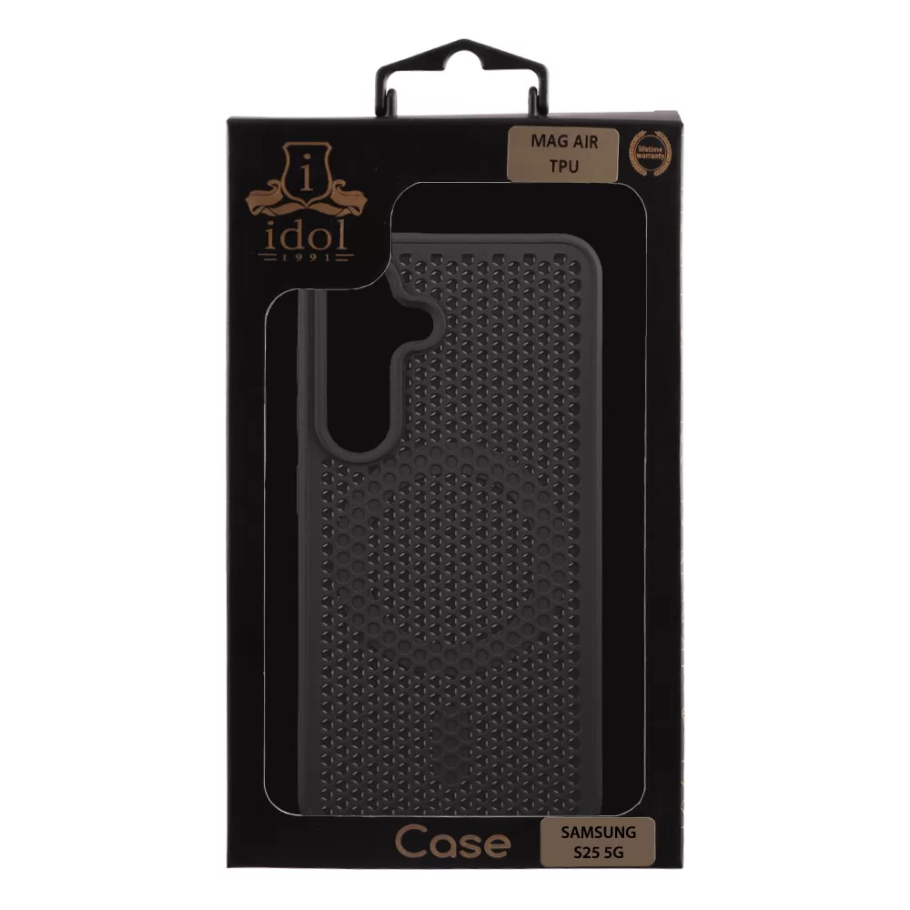 IDOL 1991 MAG AIR TPU ΘΗΚΗ SAMSUNG S25 5G S931 6.2in MAGSAFE CAMERA GUARD BLACK - Image 2