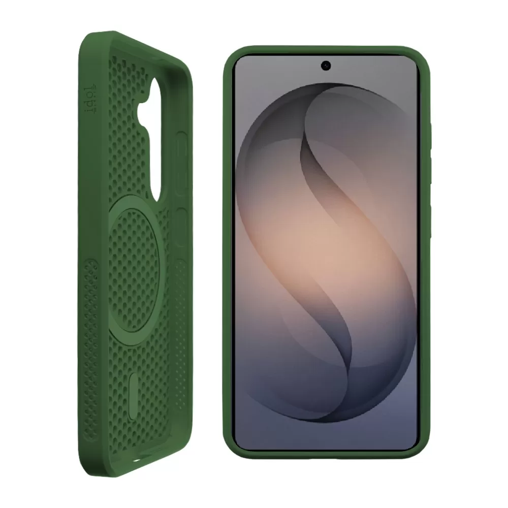 IDOL 1991 MAG AIR TPU ΘΗΚΗ SAMSUNG S25 5G S931 6.2in MAGSAFE CAMERA GUARD DARK GREEN - Image 12