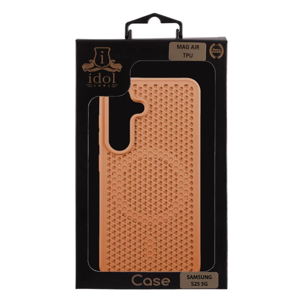 IDOL 1991 MAG AIR TPU ΘΗΚΗ SAMSUNG S25 5G S931 6.2in MAGSAFE CAMERA GUARD BROWN - Image 2