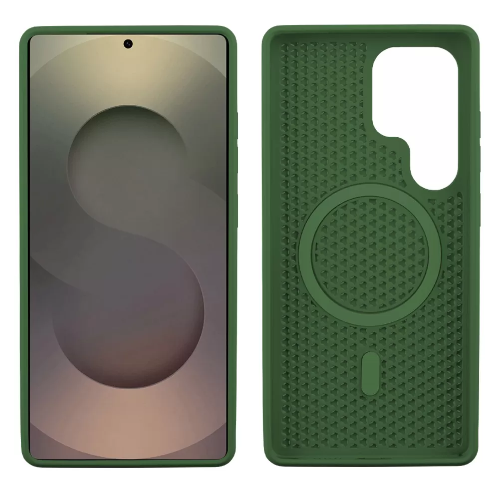 IDOL 1991 MAG AIR TPU ΘΗΚΗ SAMSUNG S25 ULTRA 5G S938 6.9in MAGSAFE CAMERA GUARD DARK GREEN - Image 11