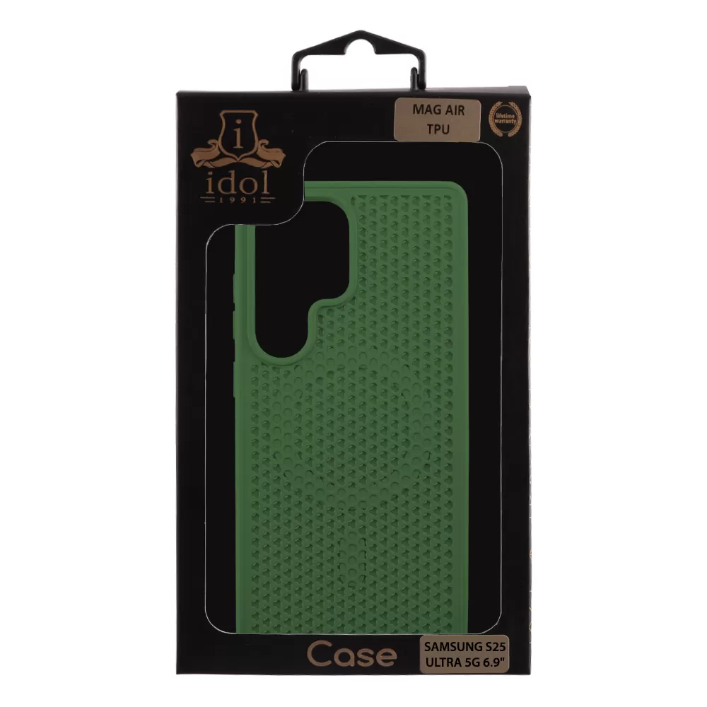 IDOL 1991 MAG AIR TPU ΘΗΚΗ SAMSUNG S25 ULTRA 5G S938 6.9in MAGSAFE CAMERA GUARD DARK GREEN - Image 2