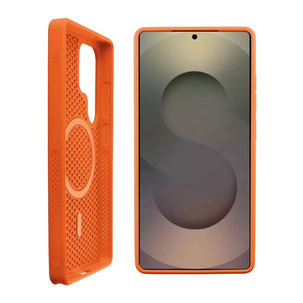 IDOL 1991 MAG AIR TPU ΘΗΚΗ SAMSUNG S25 ULTRA 5G S938 6.9in MAGSAFE CAMERA GUARD ORANGE - Image 12