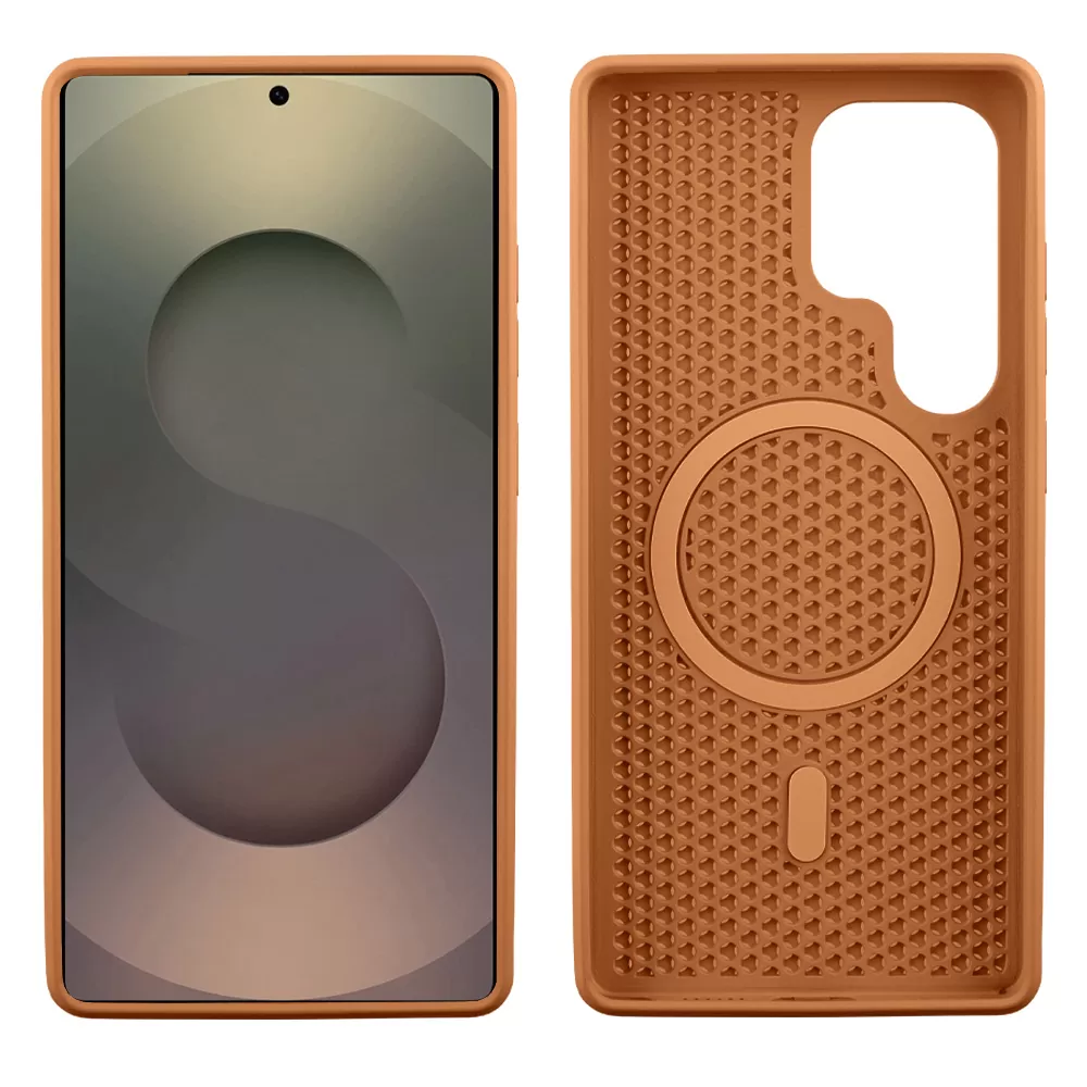 IDOL 1991 MAG AIR TPU ΘΗΚΗ SAMSUNG S25 ULTRA 5G S938 6.9in MAGSAFE CAMERA GUARD BROWN - Image 11