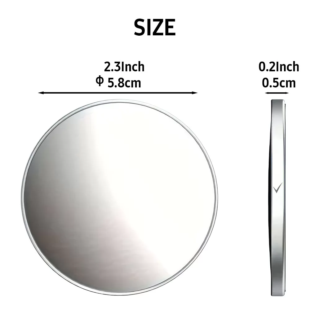 VOLTE-TEL MAGSAFE ΣΤΡΟΓΓΥΛΟ ΚΑΘΡΕΦΤΑΚΙ SILVER - Image 7