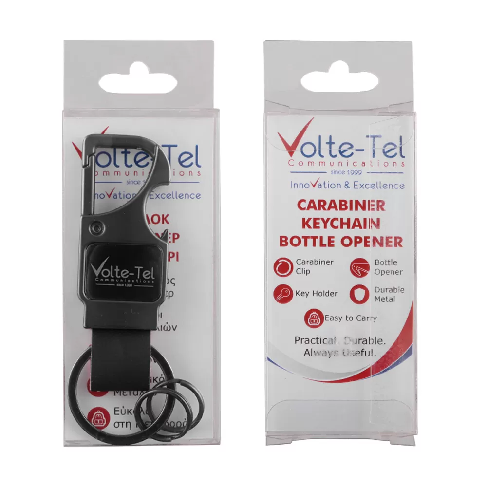 VOLTE-TEL ΜΠΡΕΛΟΚ ΧΕΙΡΟΣ/ΚΛΕΙΔΙΩΝ ΜΕ ΑΝΟΙΧΤΗΡΙ ΜΑΥΡΟ - Image 2