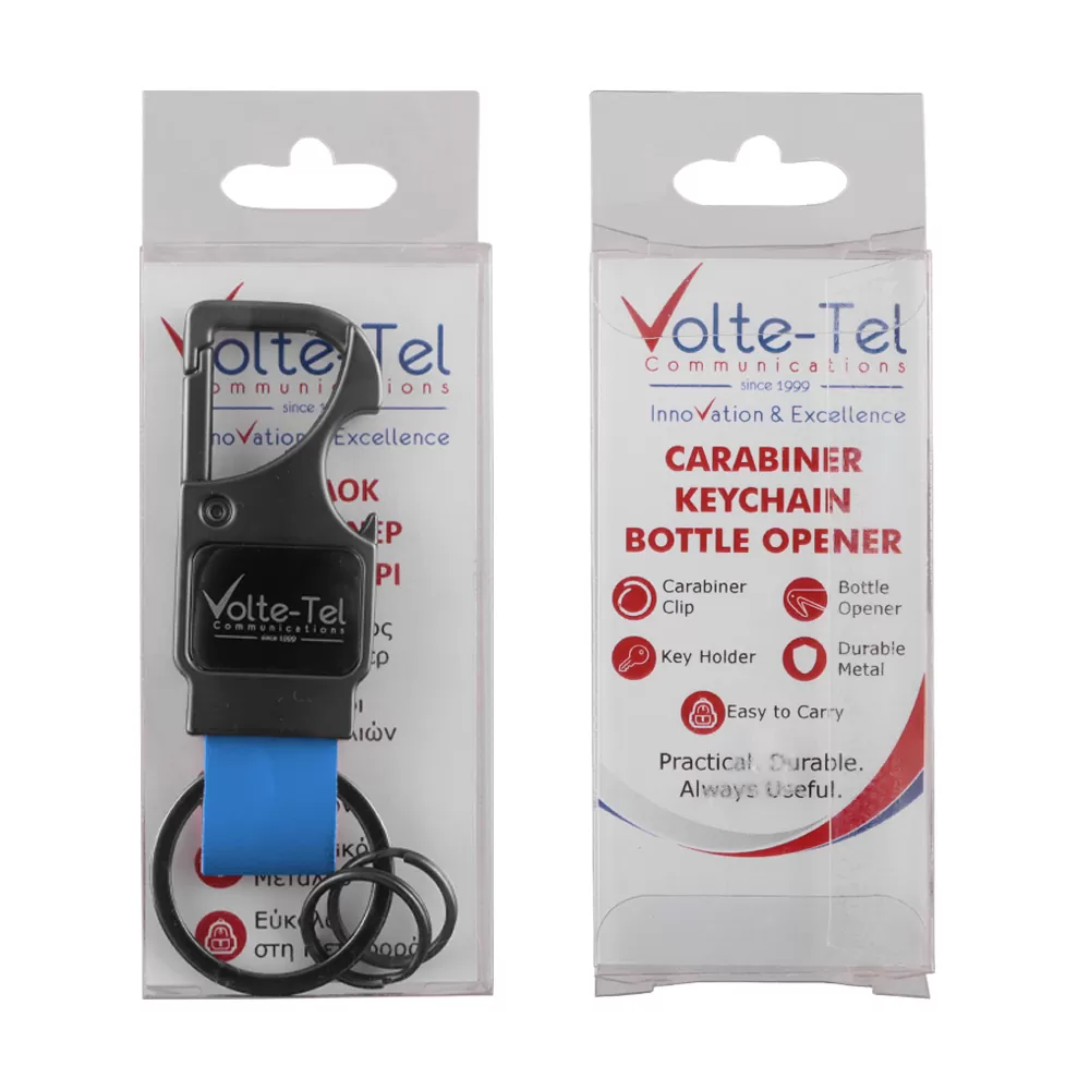 VOLTE-TEL ΜΠΡΕΛΟΚ ΧΕΙΡΟΣ/ΚΛΕΙΔΙΩΝ ΜΕ ΑΝΟΙΧΤΗΡΙ ΜΠΛΕ - Image 2