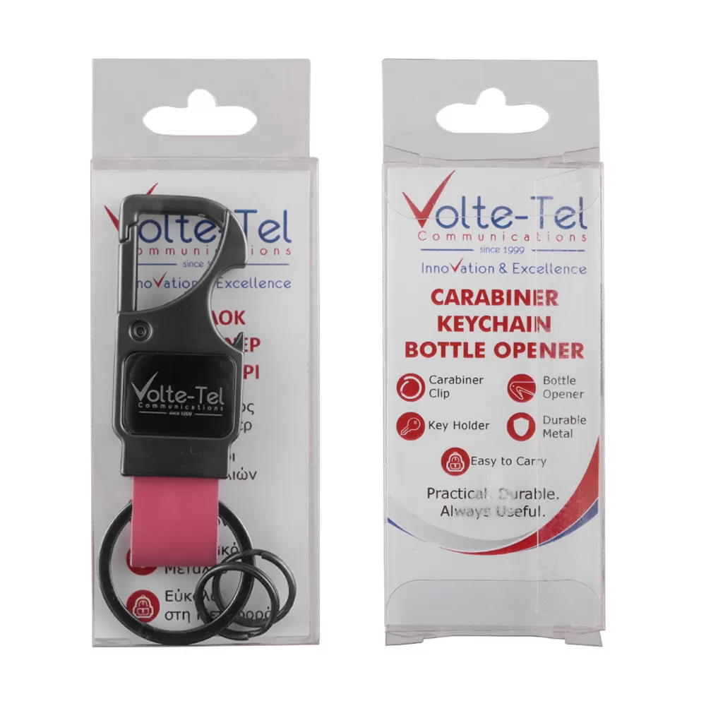 VOLTE-TEL ΜΠΡΕΛΟΚ ΧΕΙΡΟΣ/ΚΛΕΙΔΙΩΝ ΜΕ ΑΝΟΙΧΤΗΡΙ ΡΟΖ - Image 2