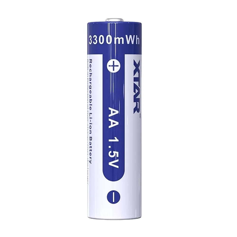 XTAR ΜΠΑΤΑΡΙΑ ΕΠΑΝΑΦΟΡΤΙΖΟΜΕΝΗ AA ΗR06 1.5V LI-ION 2000mAh ΜΕ ΠΡΟΣΤΑΣΙΑ 1 TEM. - Image 4