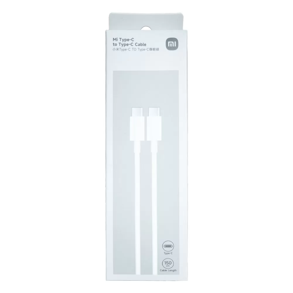 XIAOMI SJV4108GL USB-C TO TYPE C USB 2.0 ΦΟΡΤΙΣΗΣ-DATA 100W 5A 1.5m WHITE PACKING OR - Image 2