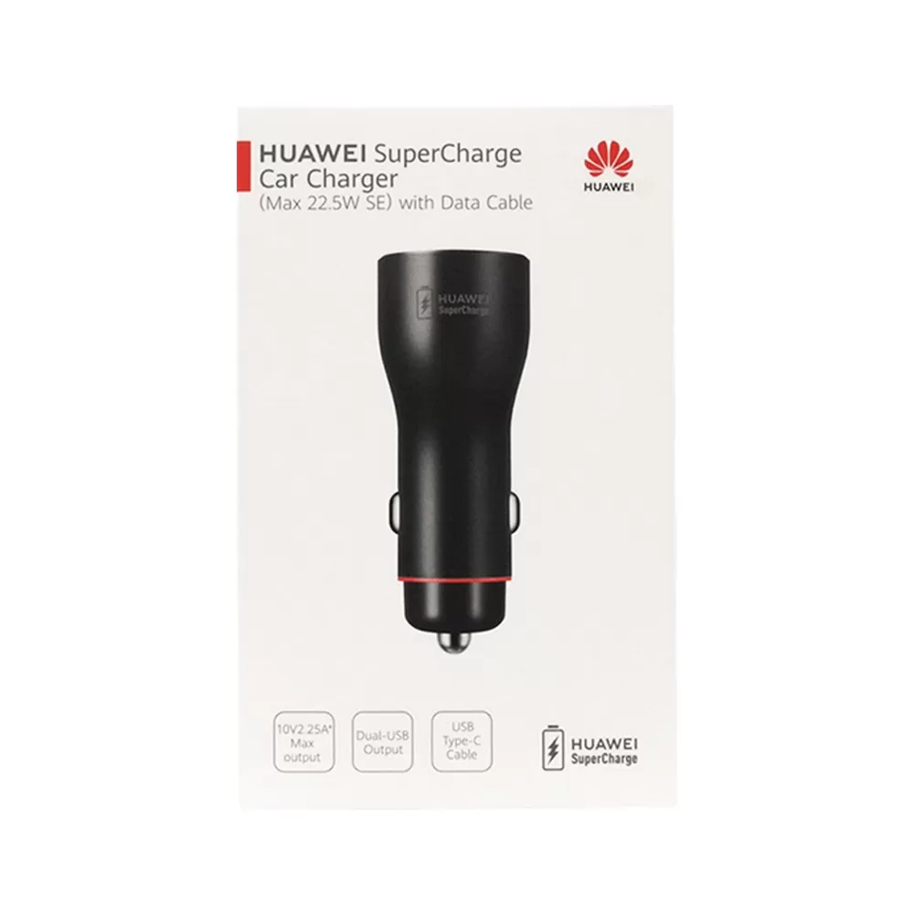 ΦΟΡΤΙΣΤΗΣ ΑΥΤΟΚΙΝΗΤΟΥ DUAL HUAWEI CP36 USB-A 5V/2A 10W+USB-A 5V/2A 9V/2A 10V/2.25A 22.5W BLACK PACKING OR - Image 2