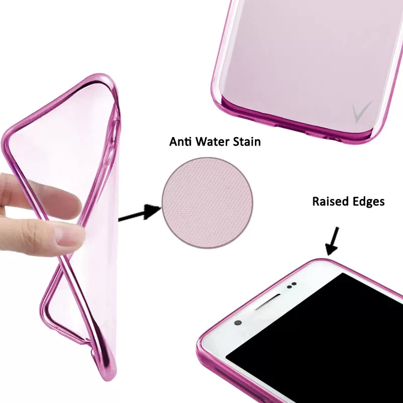 VOLTE-TEL ELECTROPLATING ΘΗΚΗ HUAWEI P10 LITE 5.2" FACEPLATE  FUCHSIA - Image 3