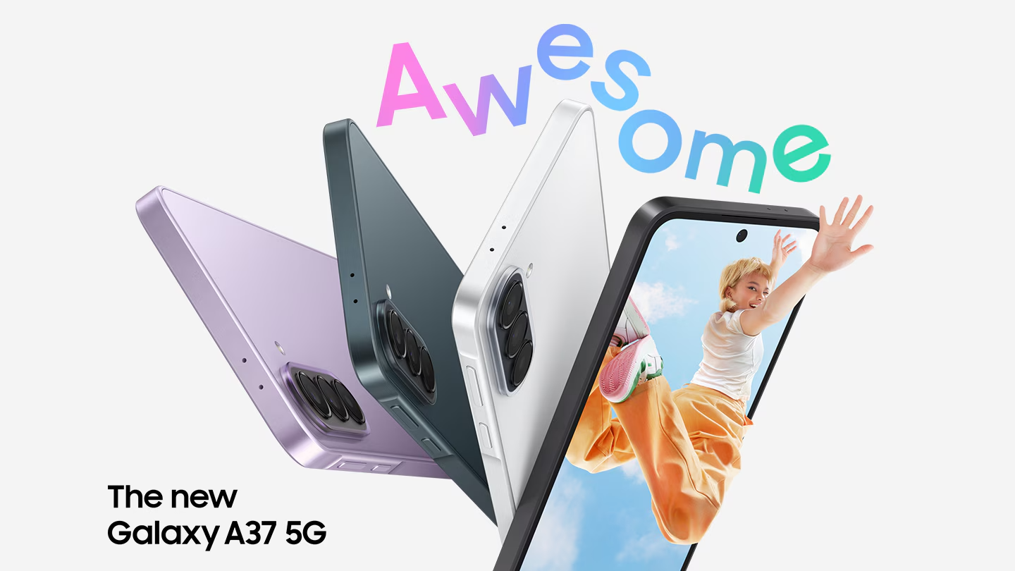 Εικόνα του ΚΙΝΗΤΟ SAMSUNG GALAXY A37 SM-A376 5G 6.7in 6GB/128GB DUAL SIM AWESOME GRAYGREEN GR