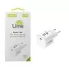 LIME TYPE C GAN PD 3.0 SUPER FAST TRAVEL QC 3.0 LGC45W 5V 4.0A /9V 4A/ 12V 3.75A/ 15V 3A/ 20V 2.25A 45W WHITE