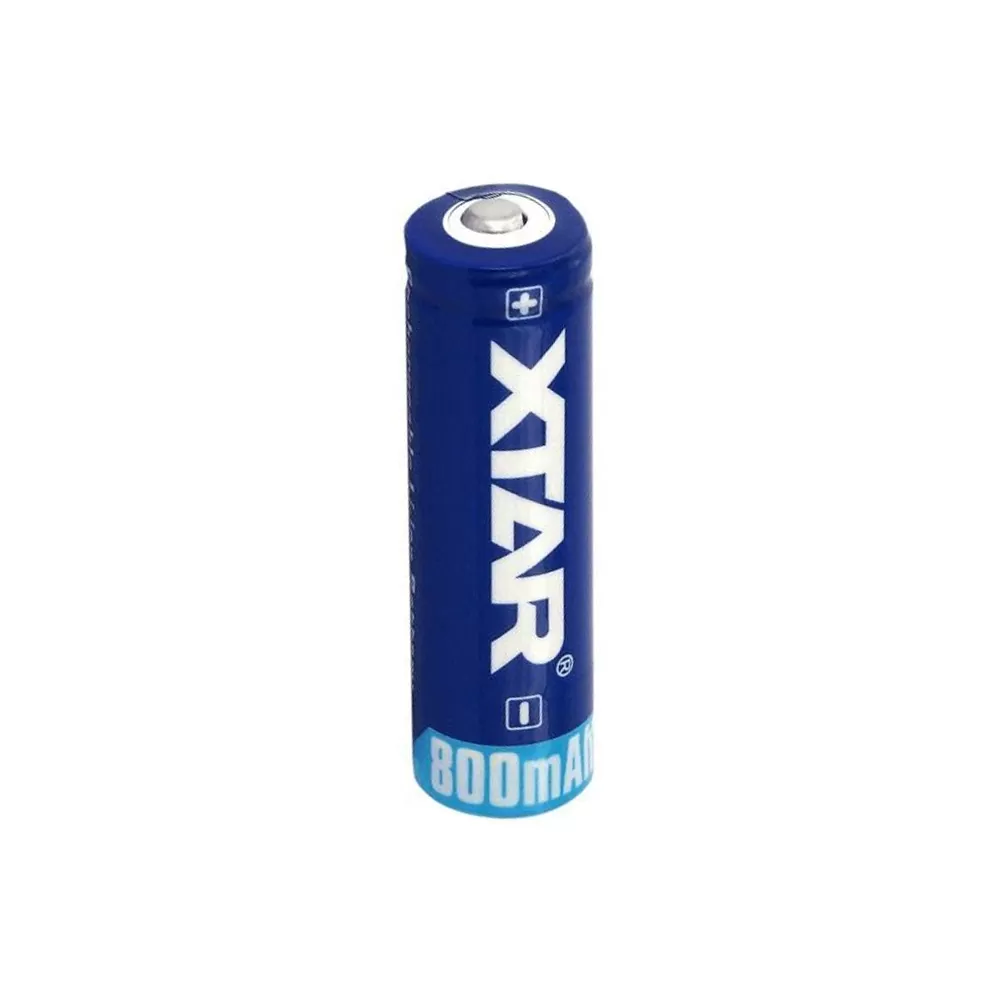 XTAR ΜΠΑΤΑΡΙΑ ΕΠΑΝΑΦΟΡΤΙΖΟΜΕΝΗ ΛΙΘΙΟΥ 14500 AA/ FR6 3.7V 800mAh Li-ion ΜΕ ΠΡΟΣΤΑΣΙΑ