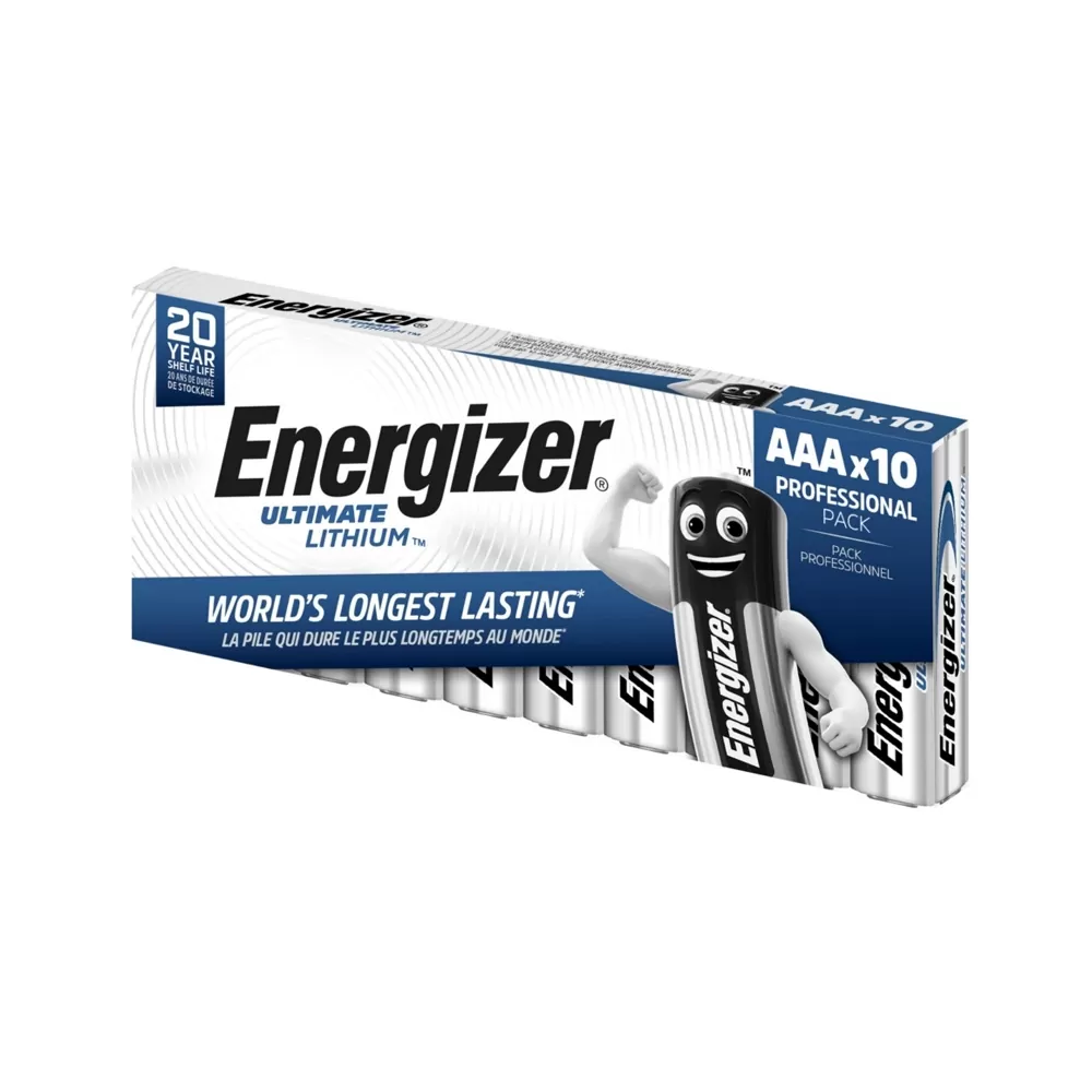 ENERGIZER ΜΠΑΤΑΡΙΕΣ ΦΩΤΟΓΡΑΦΙΚΗΣ ΛΙΘΙΟΥ AAA FR3/L92 1,5V Li-ion 10/BLISTER