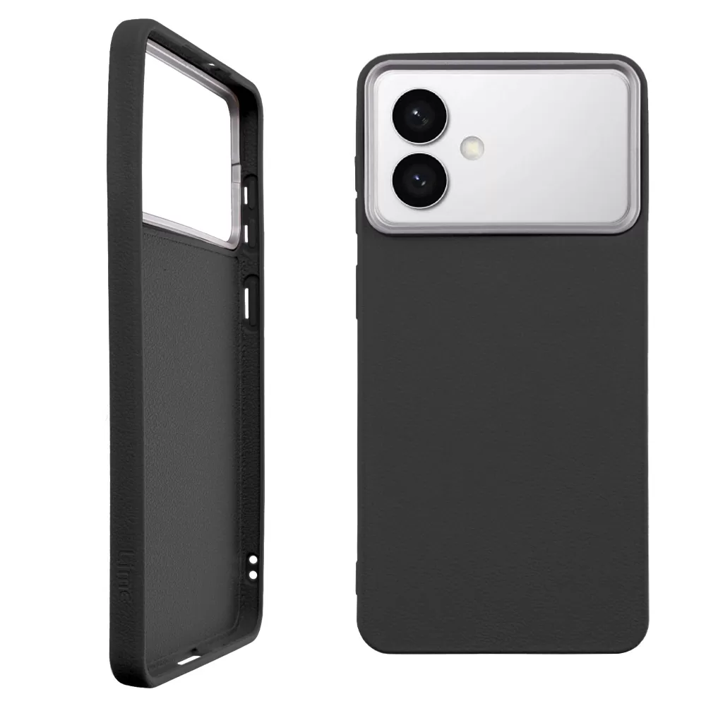 LIME ΘΗΚΗ SAMSUNG S26 EDGE 5G 6.66" FLEXISNAP TPU CAMERA GUARD BLACK
