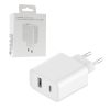 TRAVEL HONOR HN-200500EP2 GAN SUPER CHARGE TYPE C 5V/3A 9V/3A 12V/5A 15V/5A 20V/5A 100W  +TYPE C 6A WHITE PACKING OR
