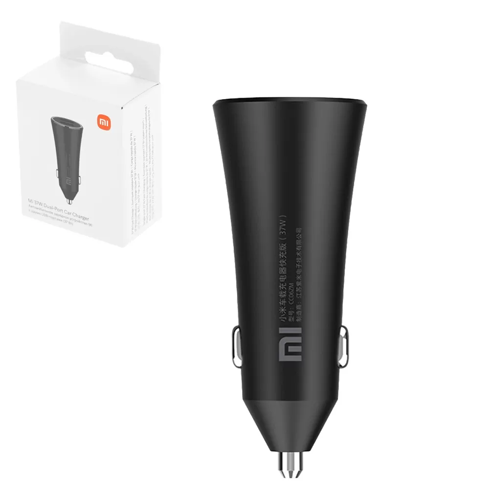 ΦΟΡΤΙΣΤΗΣ ΑΥΤΟΚΙΝΗΤΟΥ DUAL XIAOMI GDS4147GL USB-A 5V/2A 10W+USB-A 5V/3A 9V/3A 12V/2.25A 20V/1.35A 27W 37W MAX BLACK PACKING OR