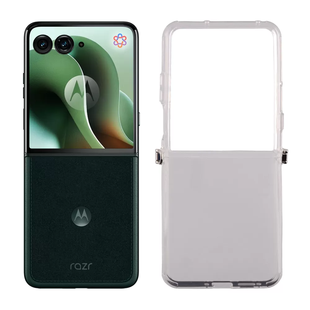 IDOL 1991 ANTISHOCK AIR TPU ΘΗΚΗ MOTOROLA MOTO RAZR 60 ULTRA 5G 7.0in  WITH METAL BOND CAMERA GUARD ΔΙΑΦΑΝΗ