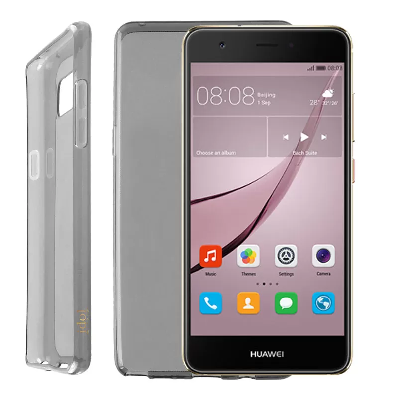 IDOL 1991 AIR SLIM TPU ΘΗΚΗ HUAWEI NOVA 5.0in ΔΙΑΦΑΝΗ ΓΚΡΙ