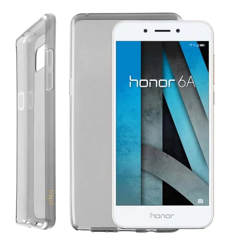 IDOL 1991 AIR SLIM TPU ΘΗΚΗ HONOR 6A 5.0in ΔΙΑΦΑΝΗ ΓΚΡΙ