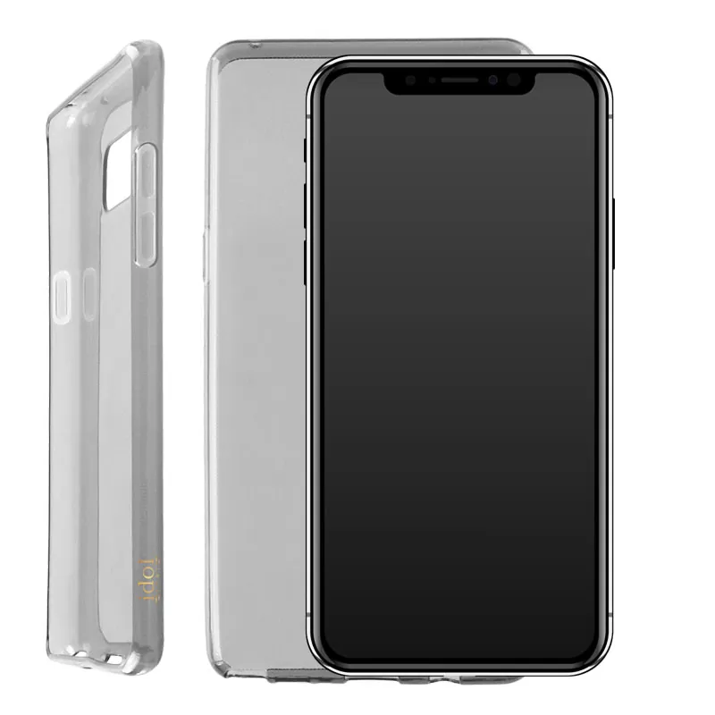 IDOL 1991 AIR SLIM TPU ΘΗΚΗ IPHONE XR 6.1in ΔΙΑΦΑΝΗ ΓΚΡΙ