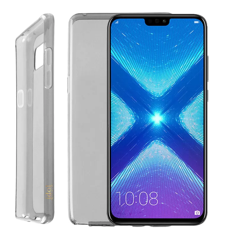 IDOL 1991 AIR SLIM TPU ΘΗΚΗ HONOR 10 LITE 6.21in ΔΙΑΦΑΝΗ ΓΚΡΙ