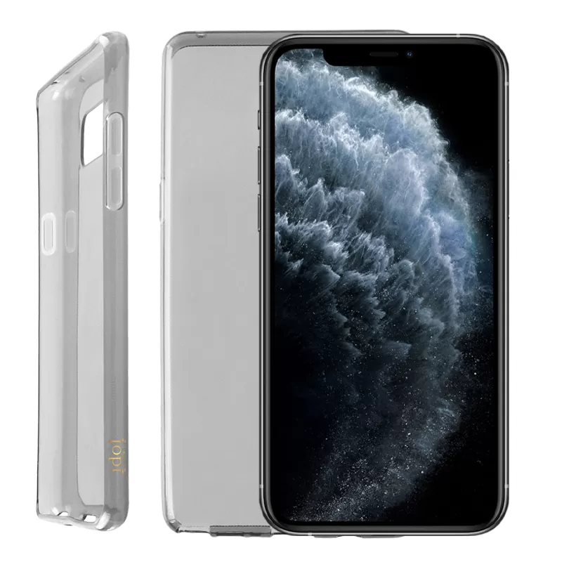 IDOL 1991 AIR SLIM TPU ΘΗΚΗ IPHONE 11 PRO 5.8in ΔΙΑΦΑΝΗ ΓΚΡΙ