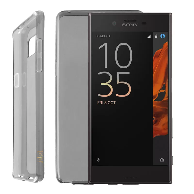 IDOL 1991 AIR SLIM TPU ΘΗΚΗ SONY XPERIA XZ 5.2in ΔΙΑΦΑΝΗ ΓΚΡΙ