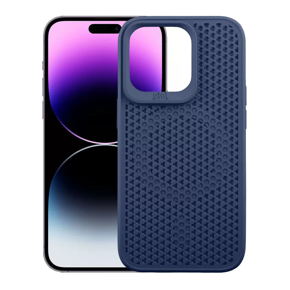 IDOL 1991 MAG AIR TPU ΘΗΚΗ IPHONE 14 PRO MAX 6.7in MAGSAFE CAMERA GUARD DARK BLUE