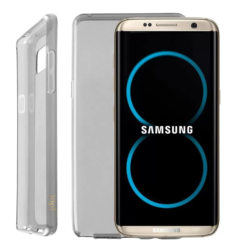 IDOL 1991 AIR SLIM TPU ΘΗΚΗ SAMSUNG S8 G950 5.8in ΔΙΑΦΑΝΗ ΓΚΡΙ