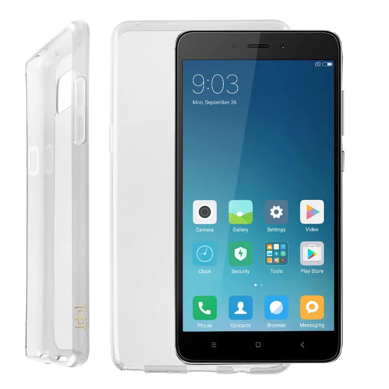 IDOL 1991 AIR SLIM TPU ΘΗΚΗ XIAOMI REDMI NOTE 4 5.5in ΔΙΑΦΑΝΗ