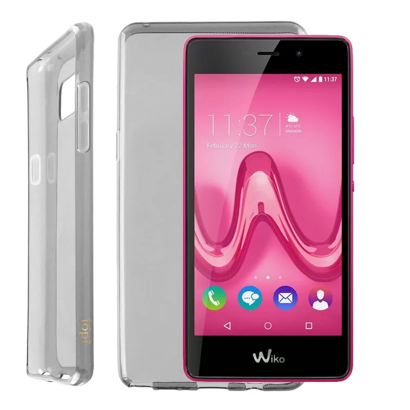 IDOL 1991 AIR SLIM TPU ΘΗΚΗ WIKO TOMMY 5.0in ΔΙΑΦΑΝΗ ΓΚΡΙ