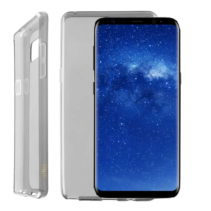 IDOL 1991 AIR SLIM TPU ΘΗΚΗ SAMSUNG NOTE 8 N950 6.3in ΔΙΑΦΑΝΗ ΓΚΡΙ