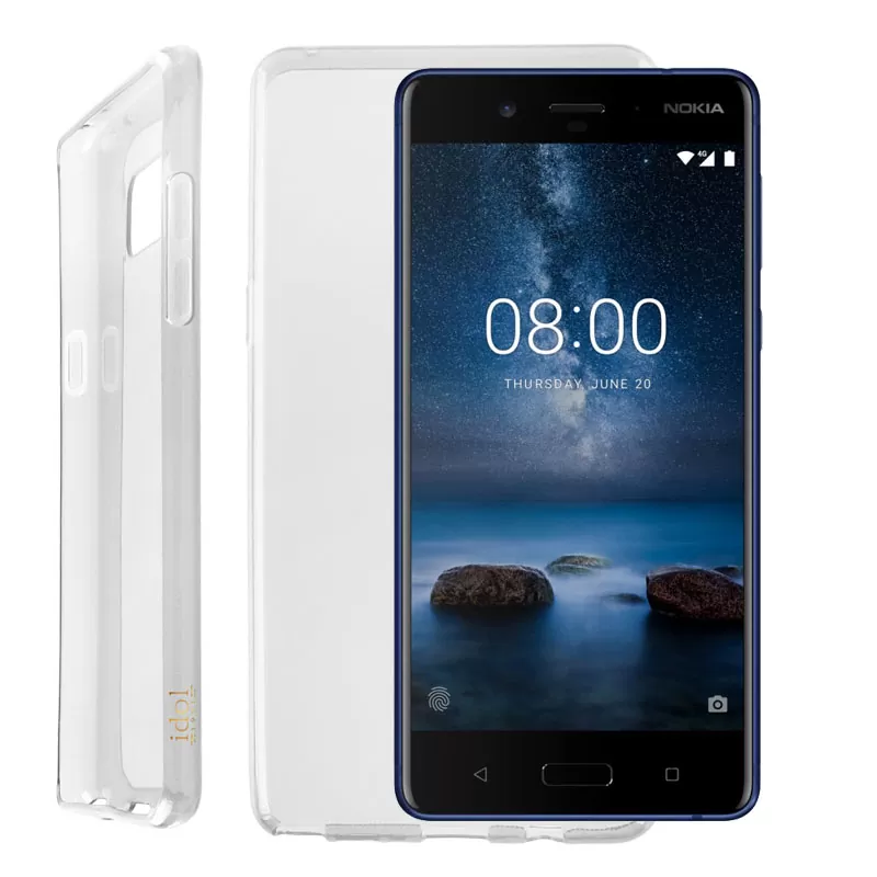 IDOL 1991 AIR SLIM TPU ΘΗΚΗ NOKIA 8 5.3in ΔΙΑΦΑΝΗ