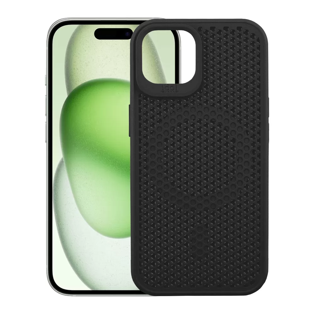 IDOL 1991 MAG AIR TPU ΘΗΚΗ IPHONE 15 6.1in MAGSAFE CAMERA GUARD BLACK