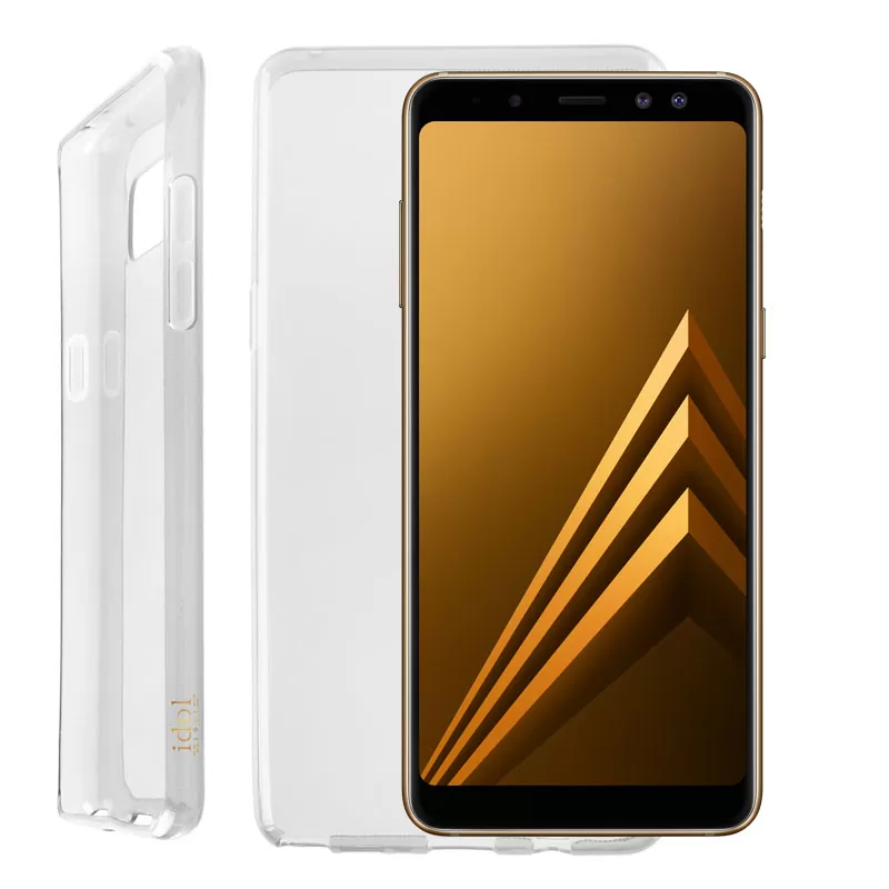 IDOL 1991 AIR SLIM TPU ΘΗΚΗ SAMSUNG A8 2018 A530 5.6in ΔΙΑΦΑΝΗ