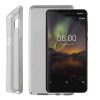 IDOL 1991 AIR SLIM TPU ΘΗΚΗ NOKIA 6.1 5.5in ΔΙΑΦΑΝΗ ΓΚΡΙ