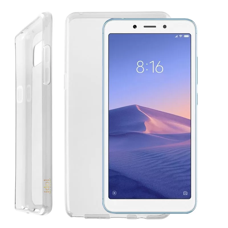 IDOL 1991 AIR SLIM TPU ΘΗΚΗ XIAOMI REDMI 6Α/6 5.45in ΔΙΑΦΑΝΗ