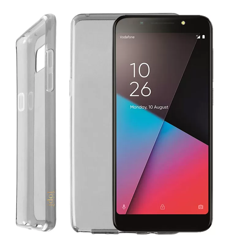 IDOL 1991 AIR SLIM TPU ΘΗΚΗ VODAFONE SMART N9 LITE 5.34in ΔΙΑΦΑΝΗ ΓΚΡΙ