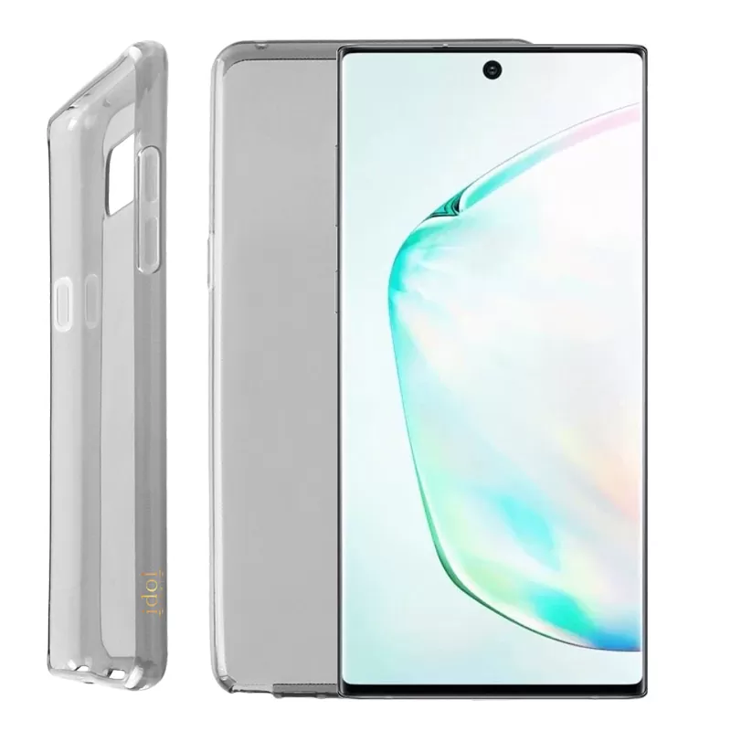 IDOL 1991 AIR SLIM TPU ΘΗΚΗ SAMSUNG NOTE 10 N970F 6.3in ΔΙΑΦΑΝΗ ΓΚΡΙ