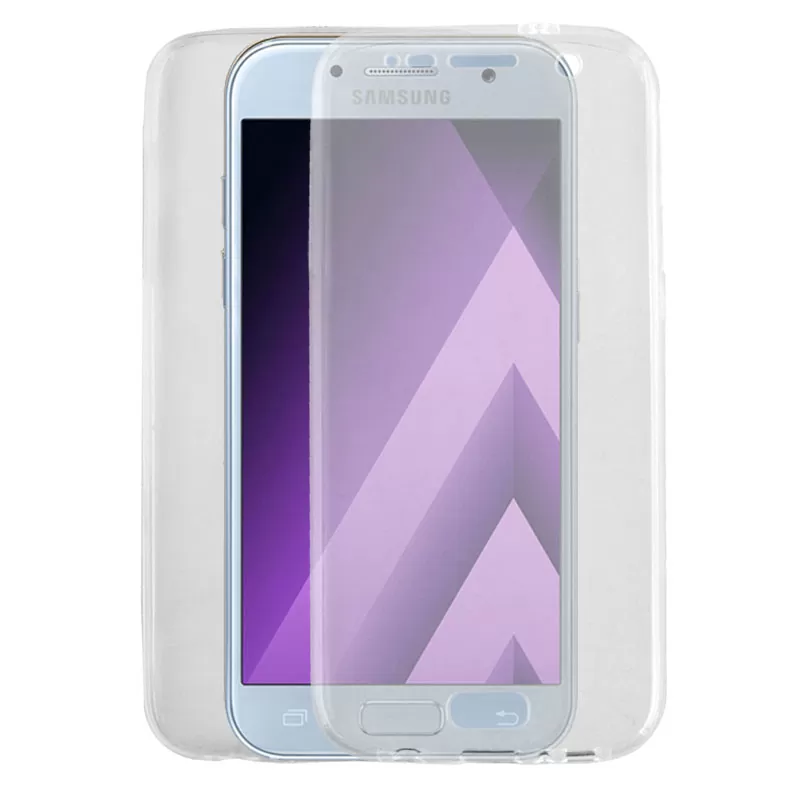 IDOL 1991 AIR SLIM DUO TPU ΘΗΚΗ SAMSUNG A5 2017 A520 5.2in  ΔΙΑΦΑΝΗ