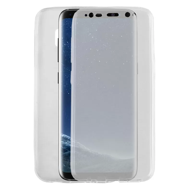IDOL 1991 AIR SLIM DUO TPU ΘΗΚΗ SAMSUNG S8 G950 5.8in  ΔΙΑΦΑΝΗ