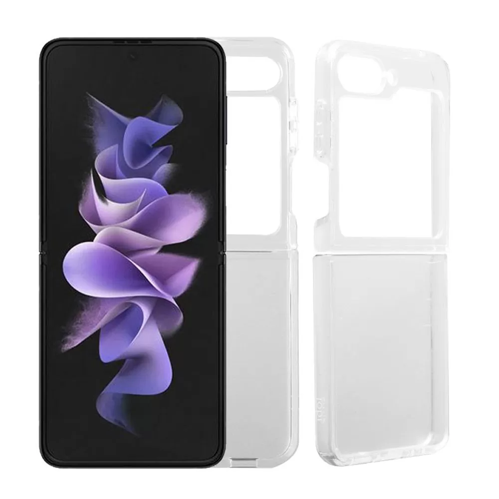 VOLTE-TEL ANTISHOCK AIR TPU ΘΗΚΗ SAMSUNG Z FLIP 5 5G F731 6.7in  BACK-FRONT ΔΙΑΦΑΝΗ