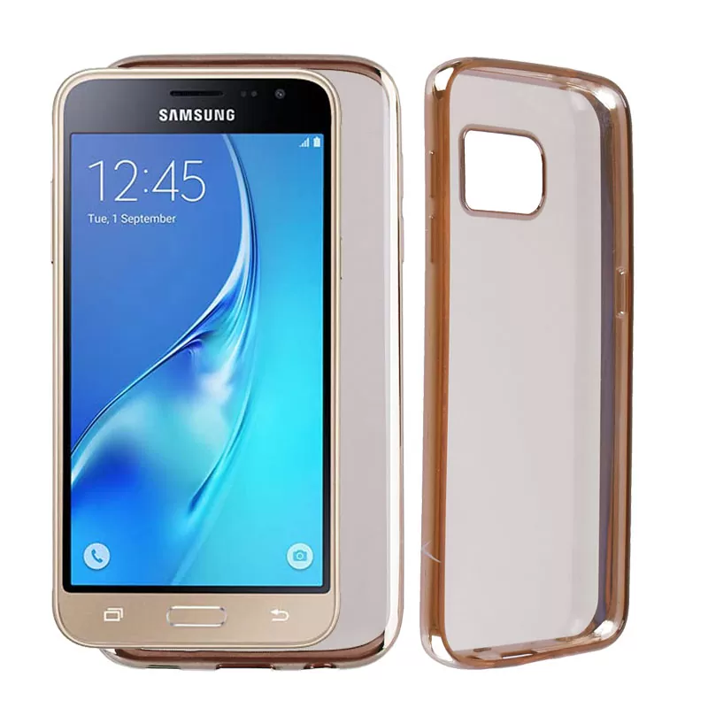 VOLTE-TEL ELECTROPLATING ΘΗΚΗ SAMSUNG J3 2016 J320 FACEPLATE  GOLD