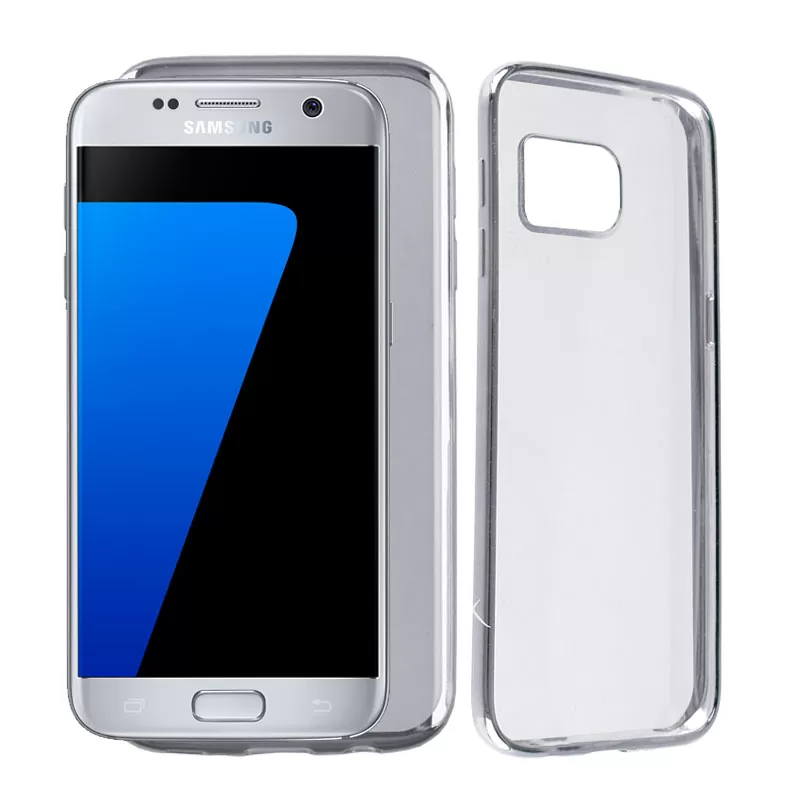 VOLTE-TEL ELECTROPLATING ΘΗΚΗ SAMSUNG S7 G930 FACEPLATE  SILVER